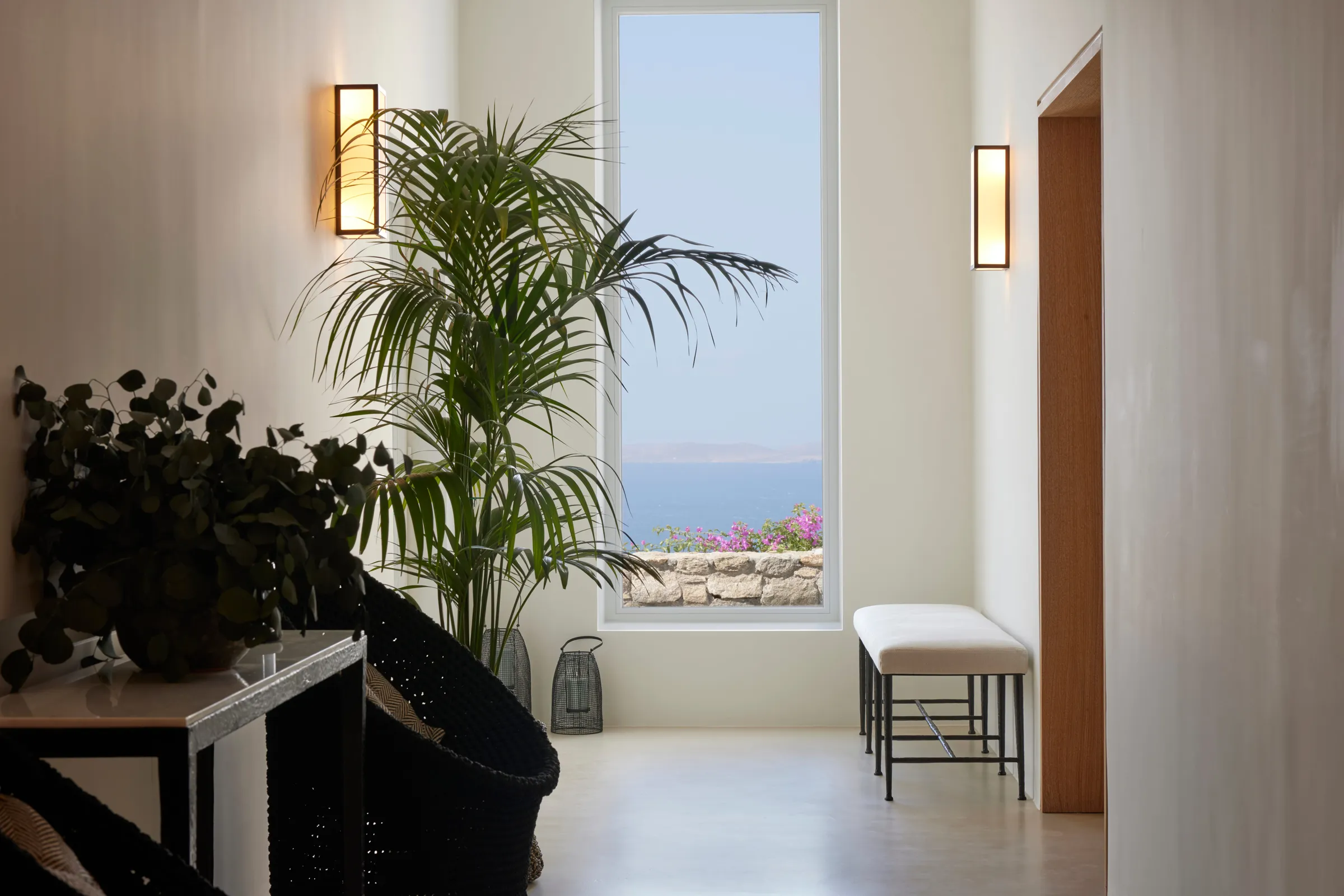 Interior hallway at Silver Breeze Villa