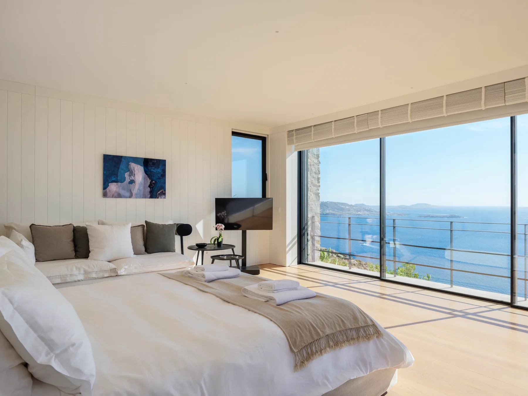 Private terrace at Silver Breeze